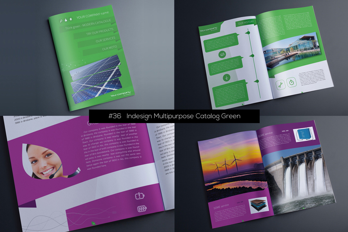 Graphic Templates Bundle Dream, a Brochure Template by RudanStudio (Photo 37 of 52)