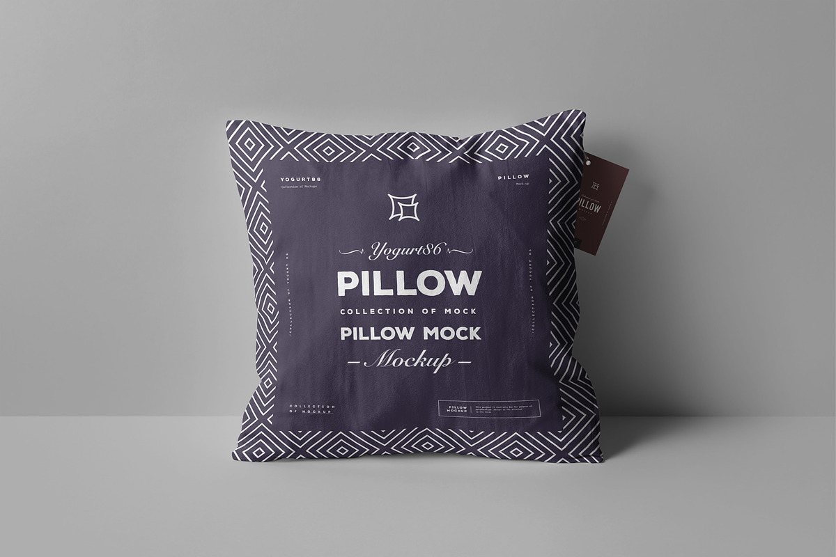 Pillow Mock-up, a Household Mockup by Yogurt86 (Photo 13 of 27)