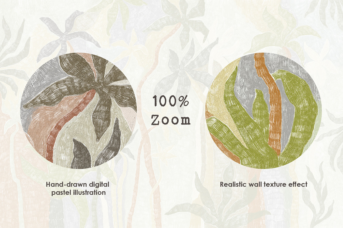 SAVARA – Tropical Wall Mural, a Wallpaper Graphic by Timofi Art (Photo 3 of 20)