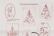 Winter Belongings: Holiday Line Art, a Seasonal Illustration by Purple (Thumbnail 7 of 15)