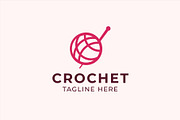 Crochet Logo, a Branding & Logo Template by M9 Design (Thumbnail 1 of 7)
