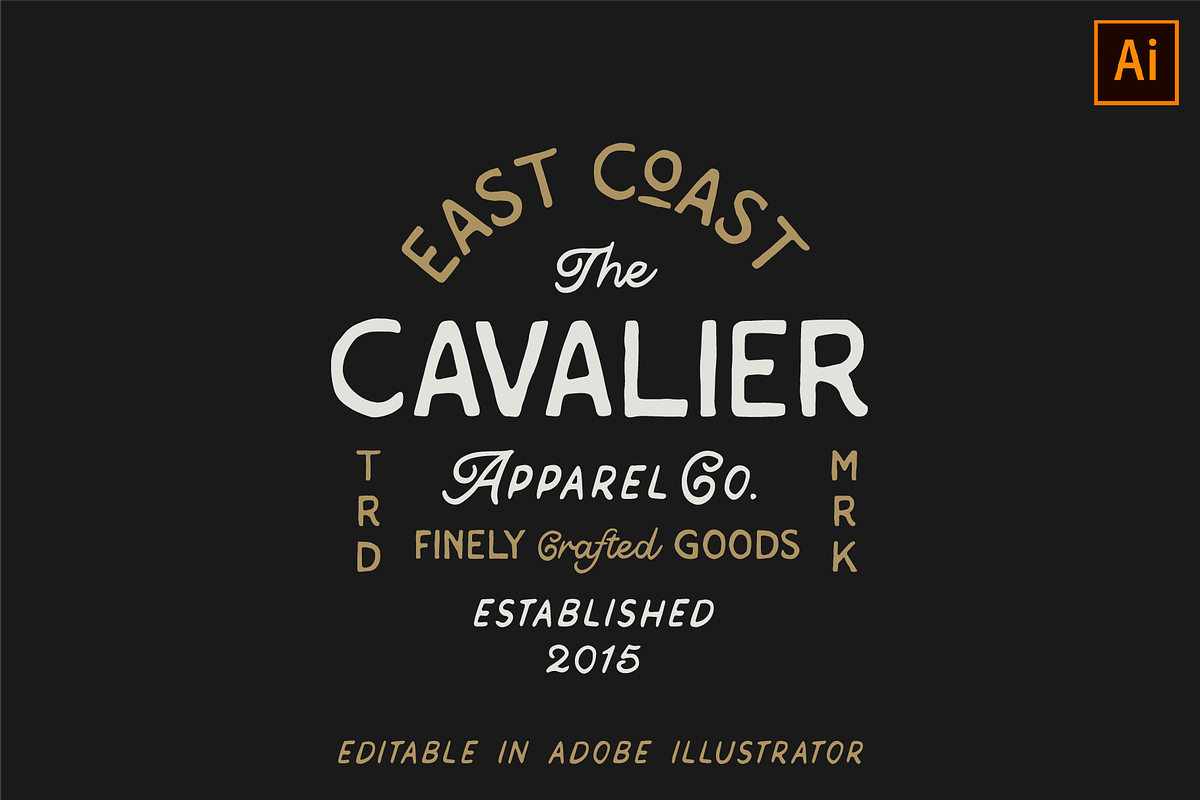 The Parkshore Font Collection, a Script Font by Hustle Supply Co. (Photo 3 of 11)