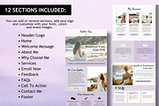 Spiritual Coach Website Template, a Landing Page Template by Mindful Digital Co. (Thumbnail 3 of 9)