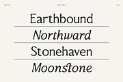 Elmont | 18 Fonts, a Serif Font by Skinny Type (Thumbnail 2 of 10)