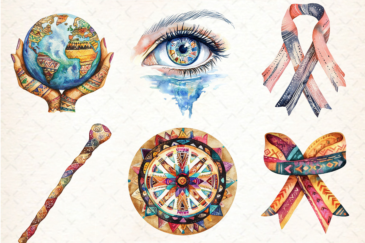 World Indigenous Peoples Day, an Illustration by DreamCafeArt (Photo 2 of 7)