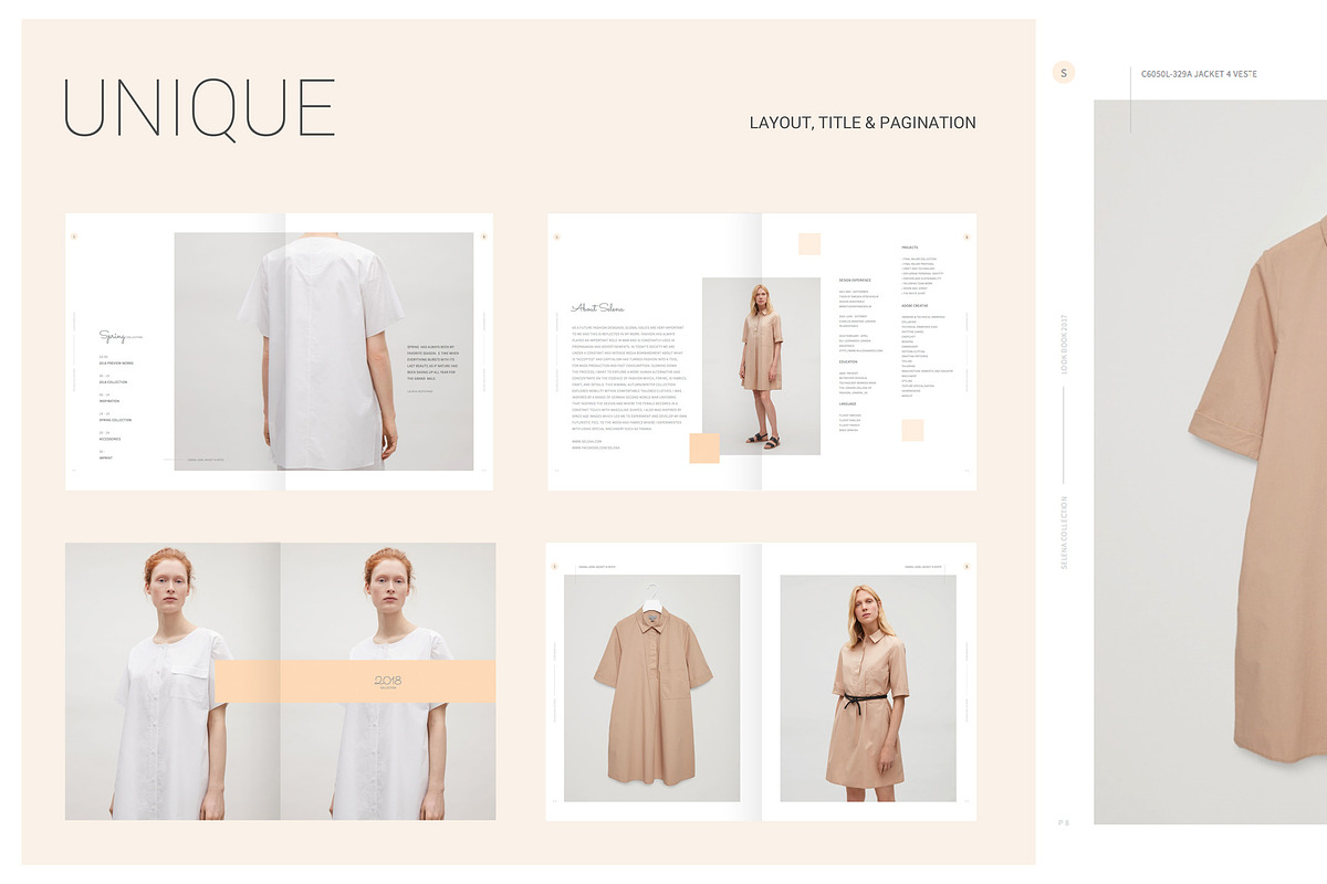 Premium Fashion Look Book & Catalog, a Brochure Template by afahmy (Photo 4 of 6)