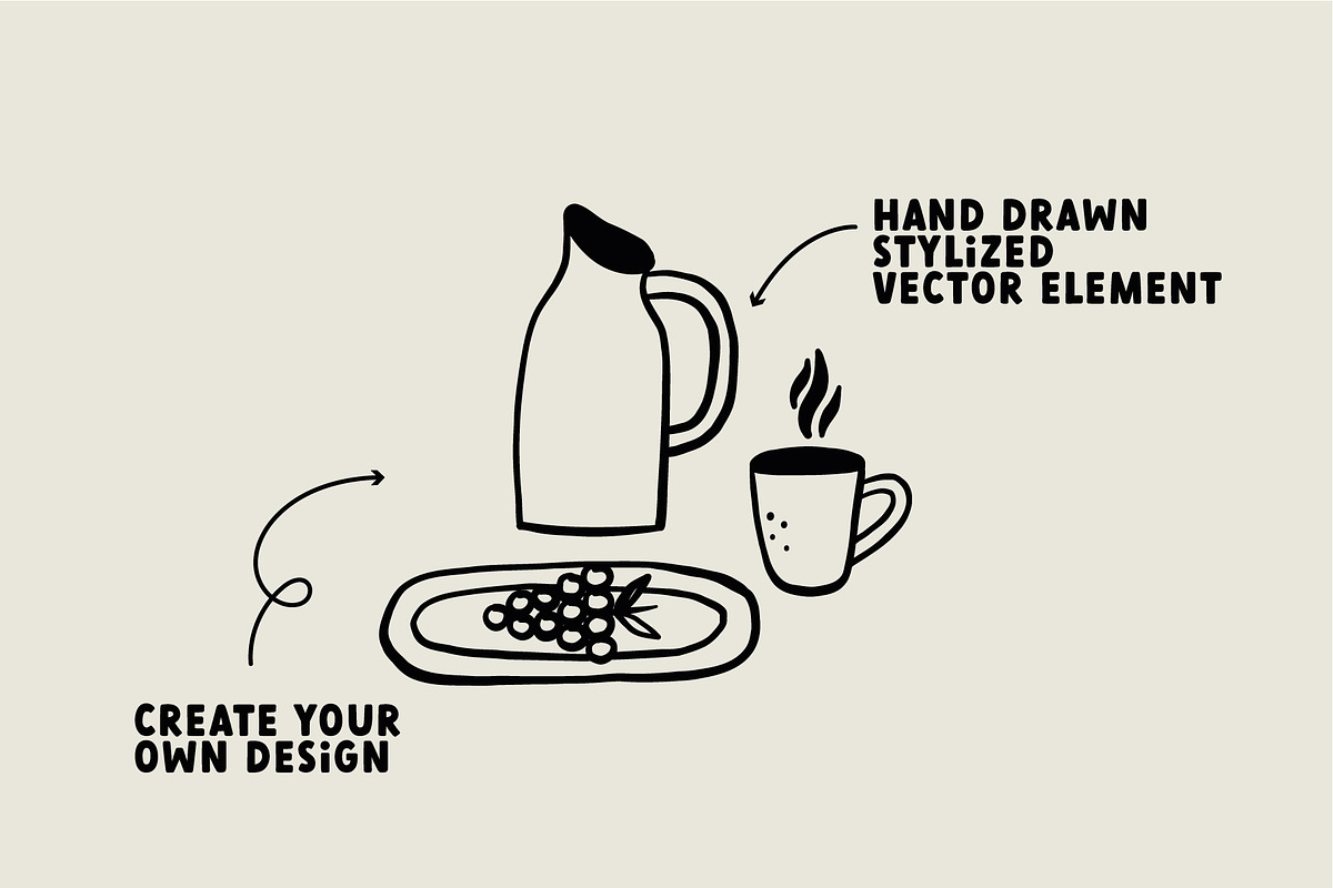 Sketch Pottery Ceramic, a Decorative Illustration by AnkaDrozd (Photo 2 of 6)