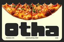 Otha - Playful Sans Font