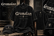 Gromalan — Gothic Blackletter Font, a Blackletter Font by Wow Magic (Thumbnail 3 of 5)