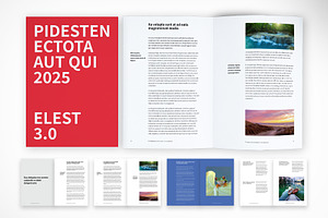 Marketing Brochure Template, a Print Template by McLittle Stock