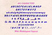 Mokita Retro Bold Script, a Script Font by Letterhend Studio (Thumbnail 7 of 9)