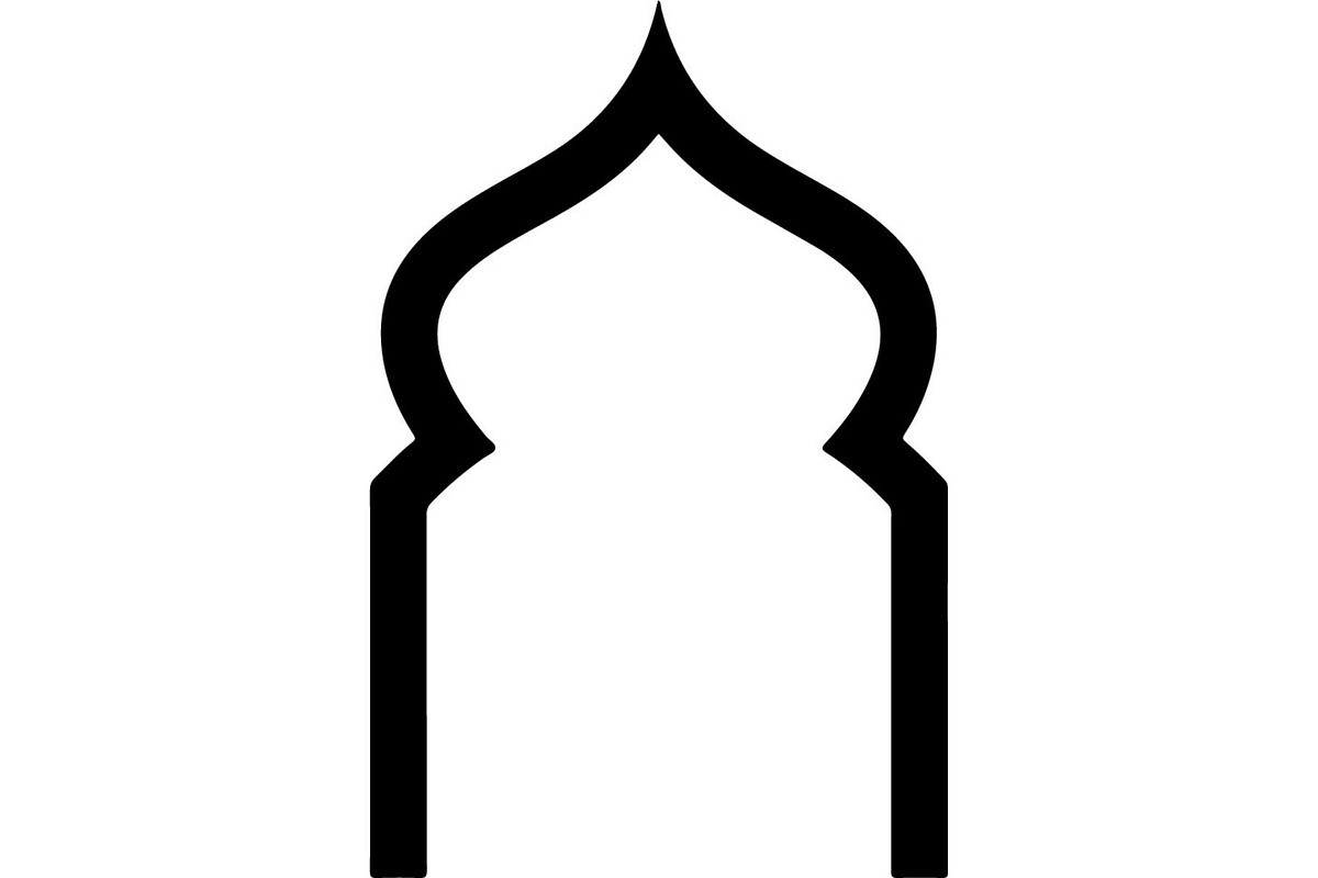 Minimal Islamic Arch Silhouette, an Object Graphic by Creativeshirt (Photo 2 of 17)
