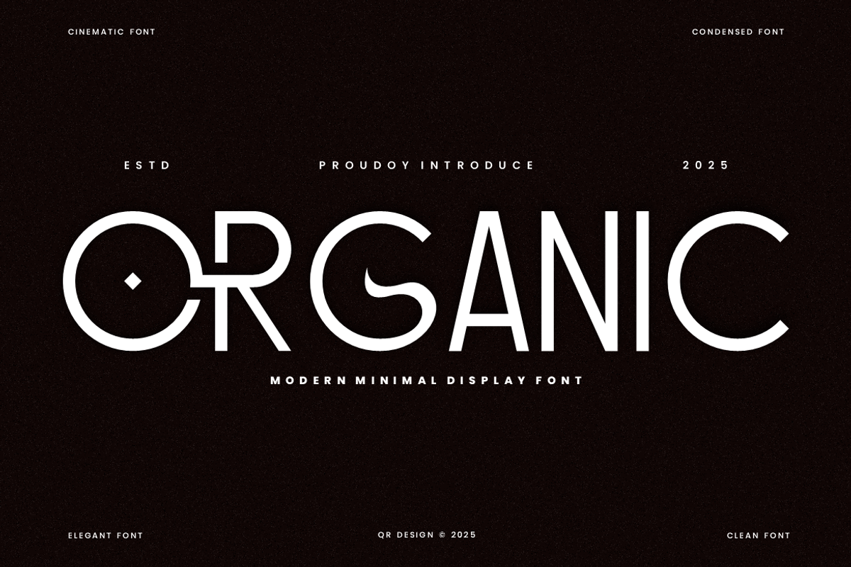 Goredo - Minimal & Clean Font, a Sans Serif Font by QR Design Studio (Photo 2 of 7)