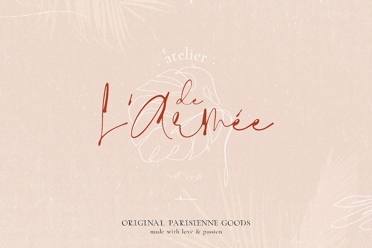 Sally Morrison Script & Serif, a Script Font by BlueRobinDesignShop (Photo 9 of 22)
