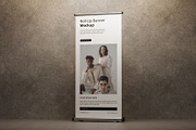 Realistic Roll Up Banner Mockup PSD, an Advertising Mockup by MA-KING_ART (Thumbnail 5 of 5)