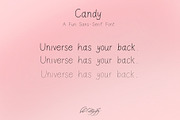 Candy - A handmade sans serif font, a Sans Serif Font by BohoCalligraphy (Thumbnail 3 of 5)
