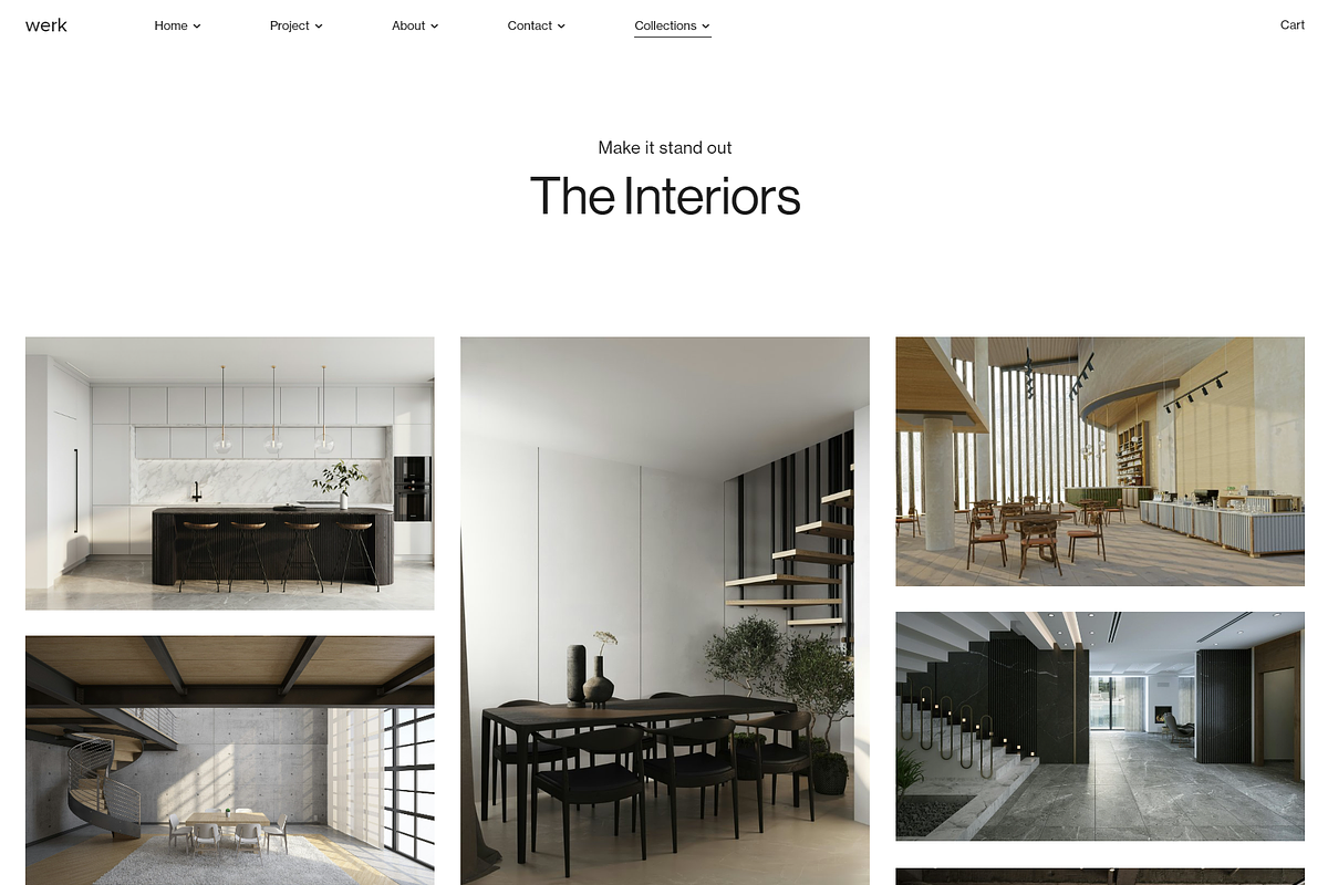 Werk Squarespace Website Template, a Squarespace Template by Goashape Studio (Photo 21 of 21)
