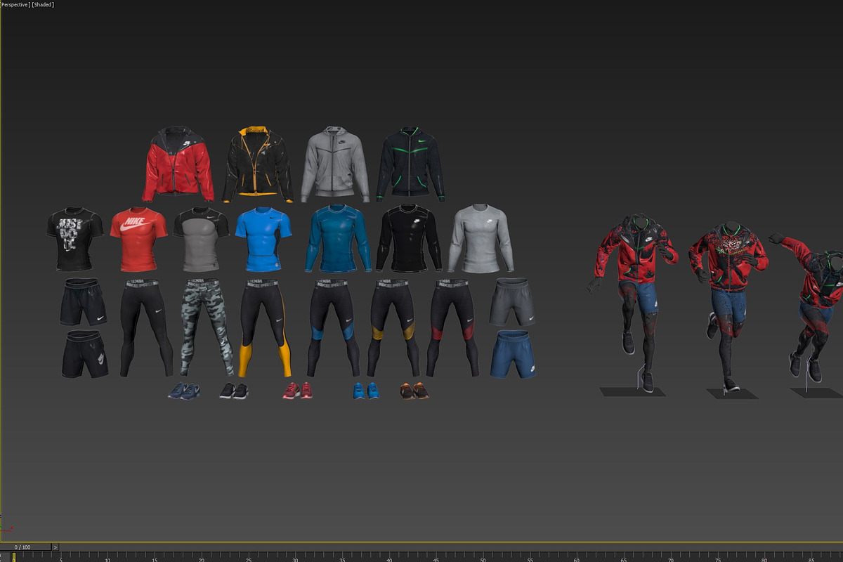 Male mannequin pack 3, a Characters & Person 3D Model by mrGarret (Photo 12 of 15)