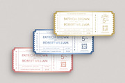 Wedding Ticket Invitation Template, an Invitation Template by BrandPacks (Thumbnail 2 of 4)