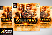 DJ Duo Flyer Template, a Flyer Template by XtremeFlyers (Thumbnail 1 of 2)