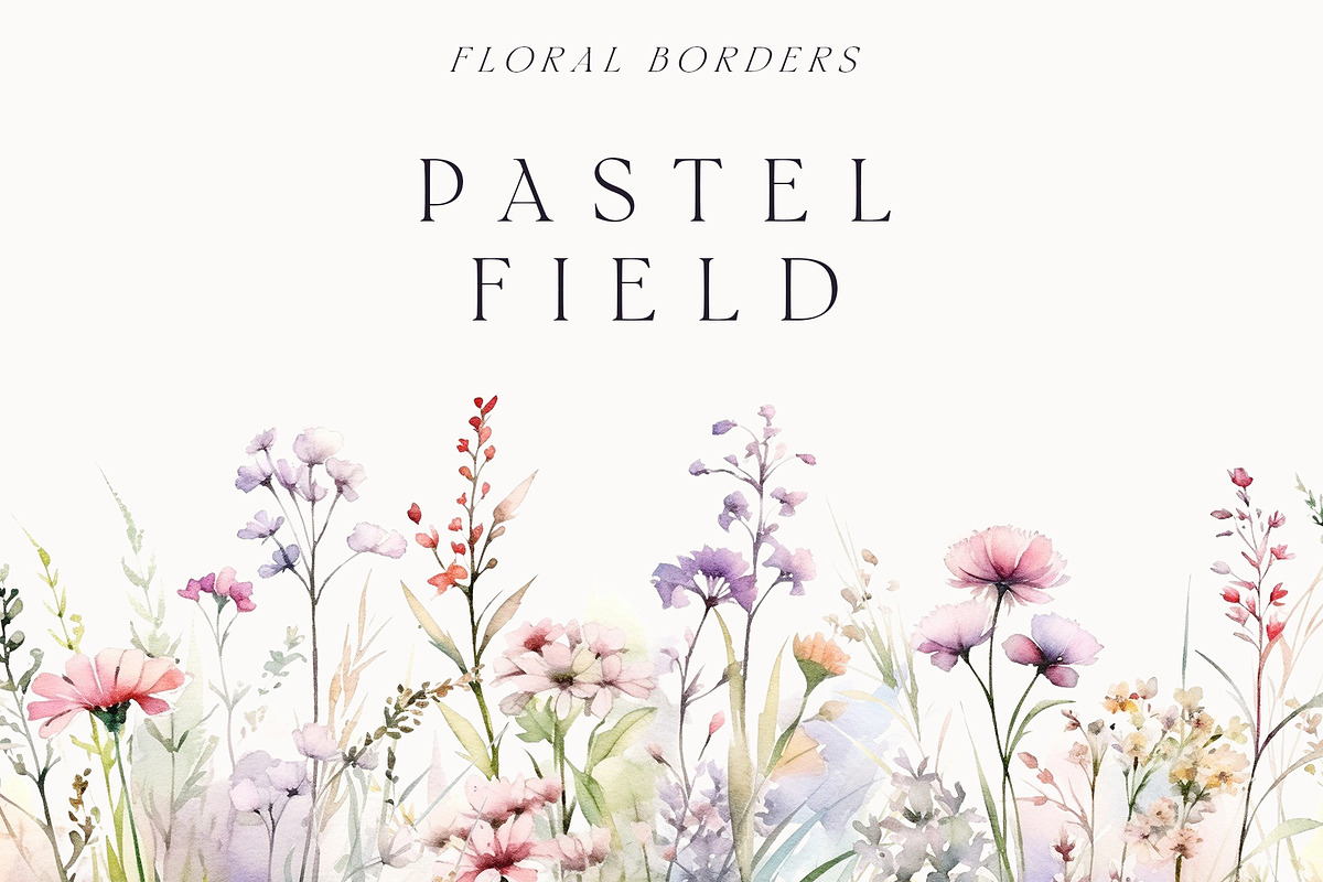 Watercolor Floral Bundle (45 in 1), a Decorative Illustration by Lana Elanor (Photo 74 of 180)