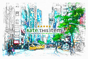 Color Sketch Photoshop Action, an Action Add-On by A R T M A R T (Thumbnail 9 of 9)