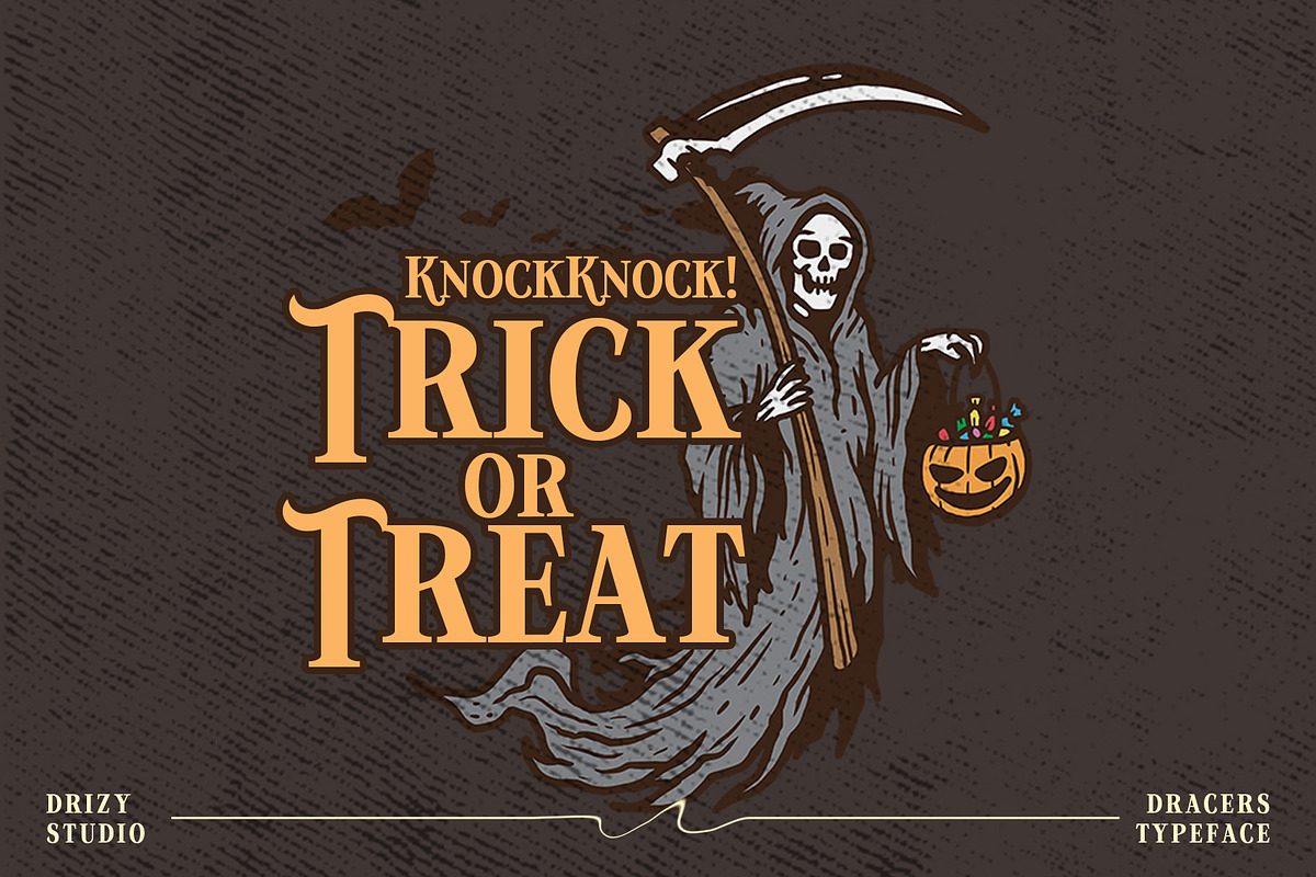 Dracers – Halloween Font, a Font by Drizy (Photo 5 of 10)