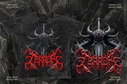 Cobweb Death Metal Font, a Blackletter Font by Fonday Studio (Thumbnail 8 of 12)