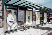 Urban Flyer Poster Billboard Mockup, a Print Template by Giallo (Thumbnail 1 of 9)