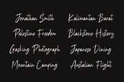 Lustine Signature – Modern Script, a Script Font by kangfont Studio (Thumbnail 2 of 8)
