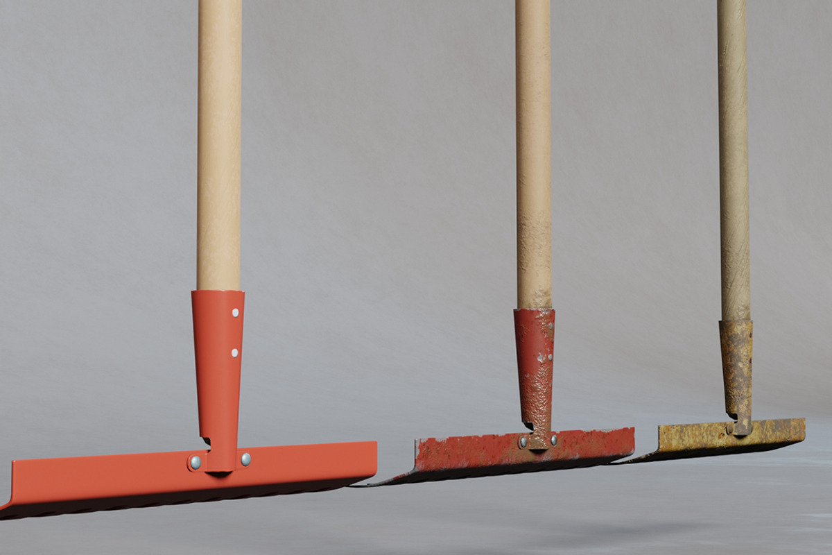Rake, an Object 3D Model by mockupzz (Photo 4 of 10)