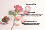Valentine Aesthetic Desk Mockup 100, a Packaging Mockup by KennedyStudio (Thumbnail 12 of 12)