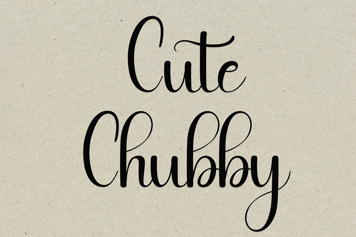 Chubby, a Handwritten Font by FreshTypeINK (Photo 8 of 8)