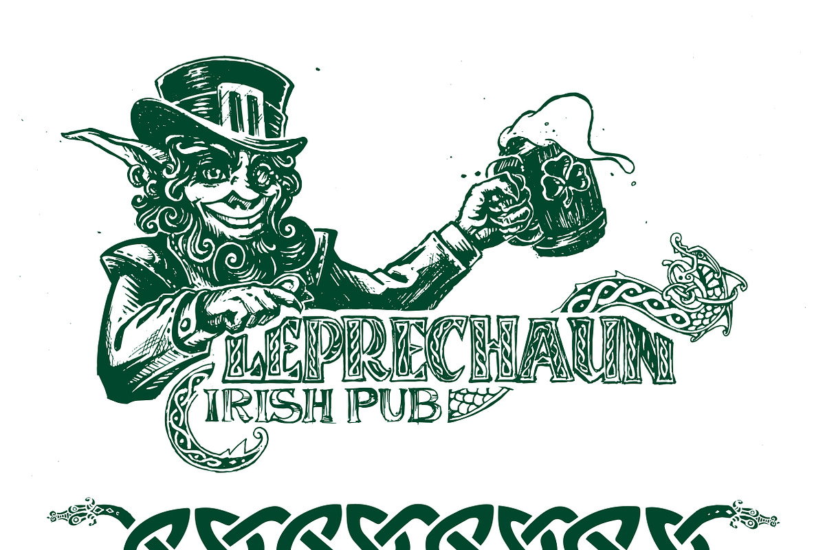 Irish Pub Leprechaun, a Hat Mockup by Margo Miller (Photo 4 of 4)