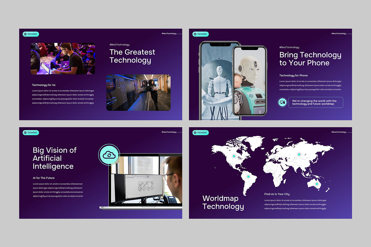 TECHEXO - AI Technology Keynote, a Presentation Template by rgbryand (Photo 7 of 9)