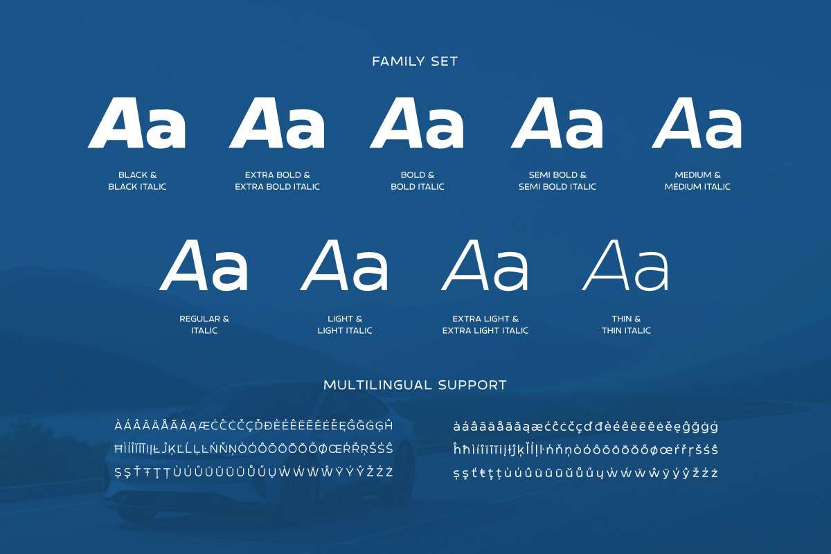 Elegtro Volt - Modern Sans for EV, a Sans Serif Font by twinstd (Photo 13 of 13)
