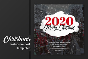 Christmas Instagram Post Template