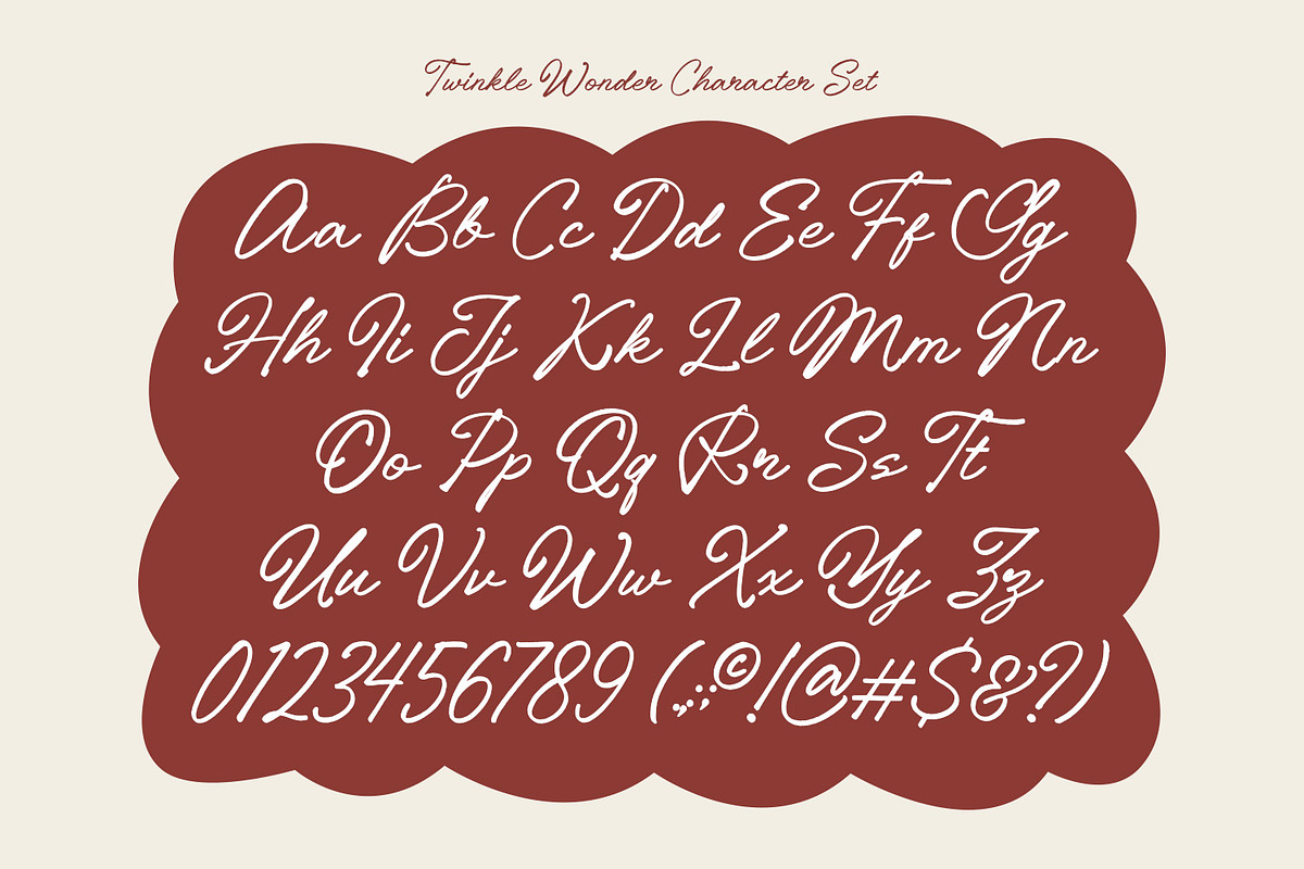 Twinkle Wonder, a Font by Nathatype (Photo 9 of 11)