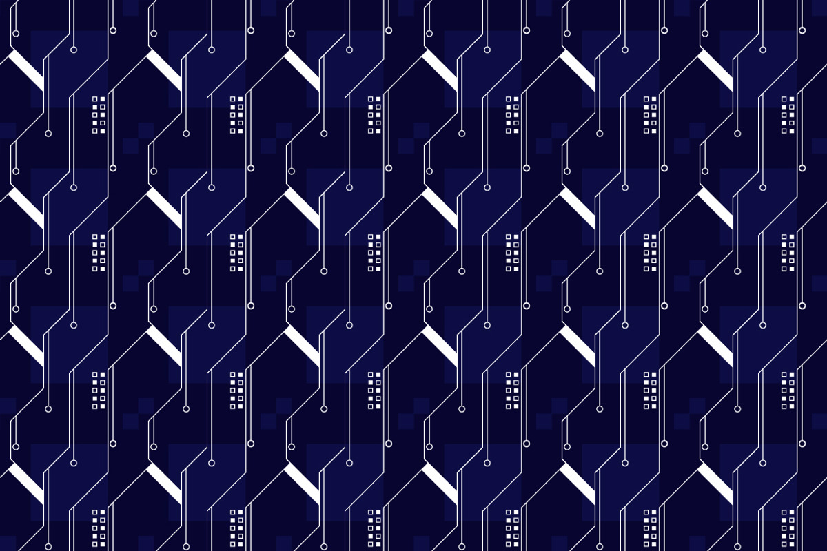 Technology Circuit Line Pattern, a Pattern Graphic by Mightyfire (Photo 3 of 3)