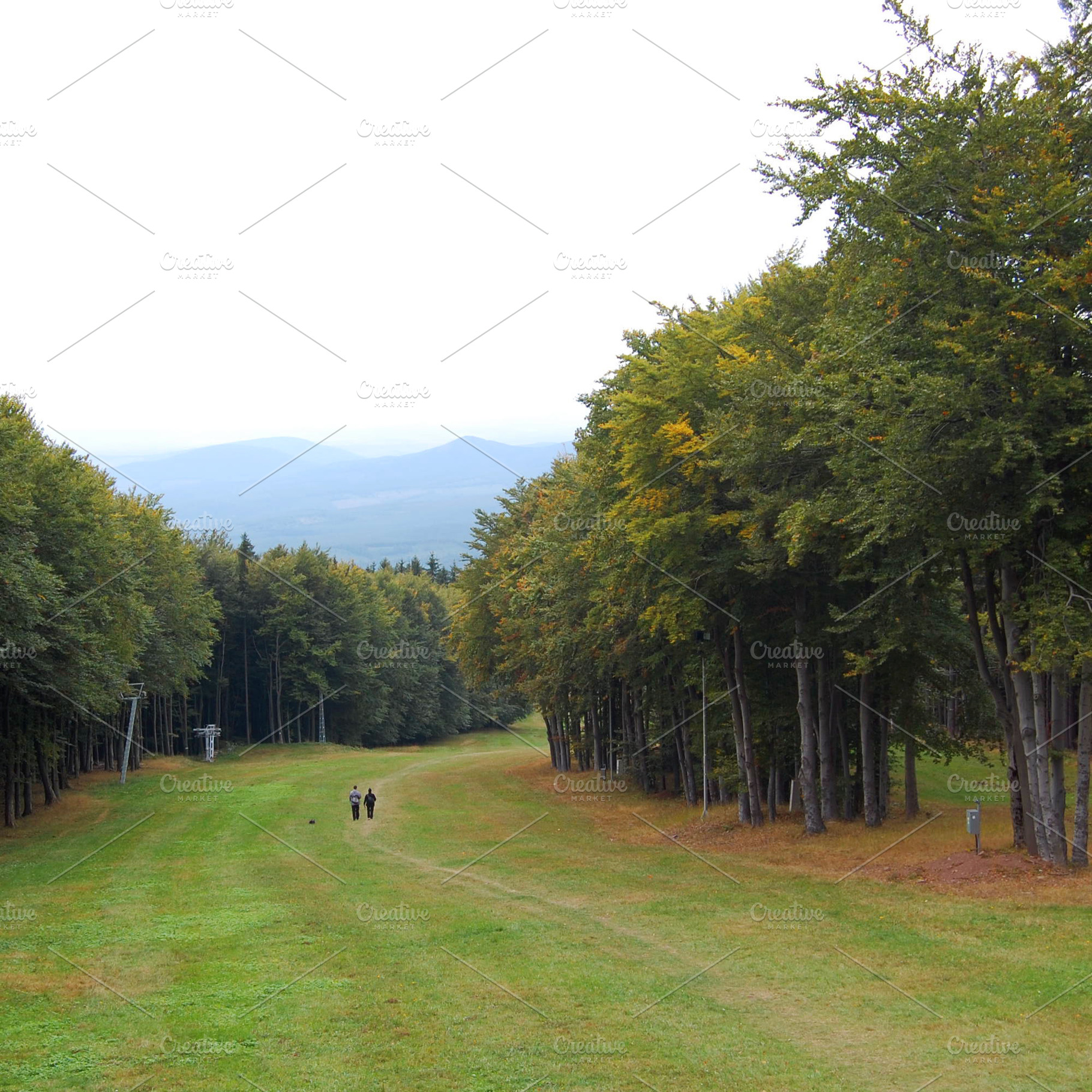 beautiful view of mountain landscape, a Nature Photo by rebekka_ivacson