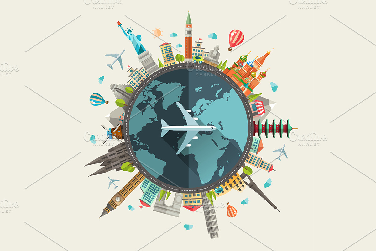 Famous Landmarks Big Box + Postcard, a Templates & Theme by Boyko Pictures (Photo 10 of 10)