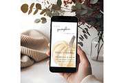 Cozy Autumn Screen Display, a Product Mockup by MockupWizard (Thumbnail 2 of 3)