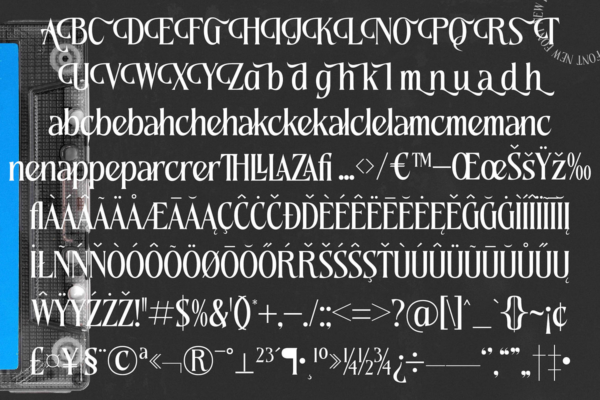 Qugotic Modern Alternate Serif, a Serif Font by timelesstype.co (Photo 19 of 20)