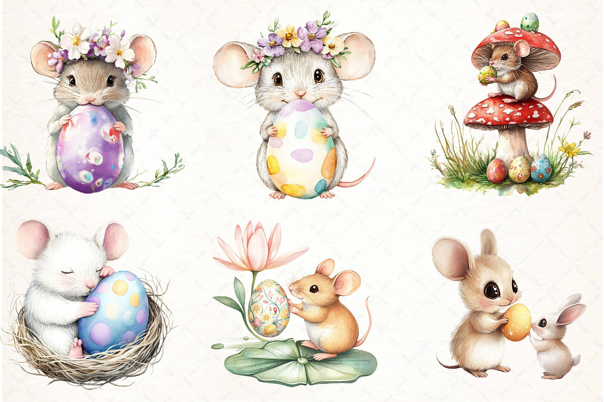 Burgundy Spring Sublimation Clipart, an Illustration by Watercolor design (Photo 3 of 4)
