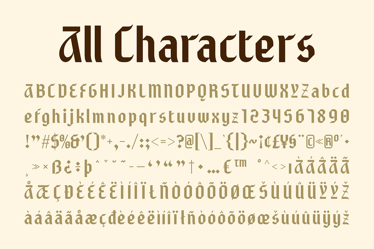 CS Howard – Gothic Font, a Sans Serif Font by Craft Supply Co. (Photo 8 of 8)