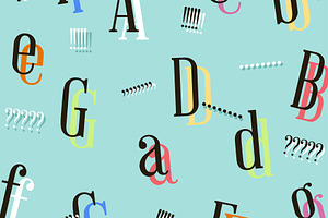 Abstract colorful letter background, a Background Photo by BOOCYS