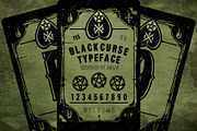 Blackcurse, a Blackletter Font by cursedb_ (Thumbnail 1 of 3)