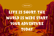 Panther, a Handwritten Font by Mozatype (Thumbnail 13 of 15)
