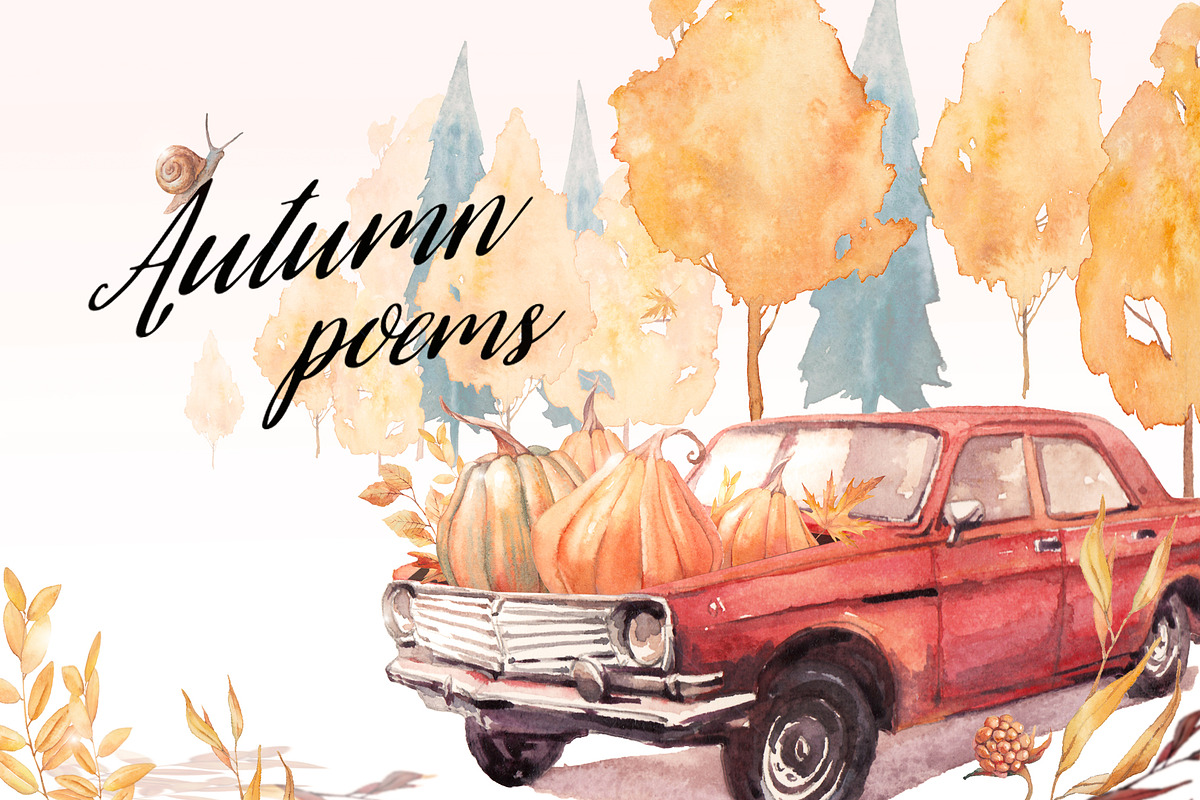 AUTUMN POEMS, a Seasonal Illustration by Eisfrei (Photo 1 of 9)