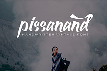 Pissanand Handwriten Vintage